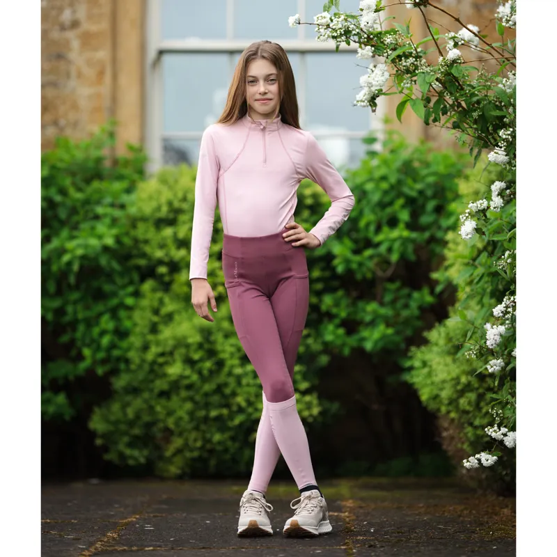 LeMieux Young Rider Orla Pull Ons - Rosewood-5