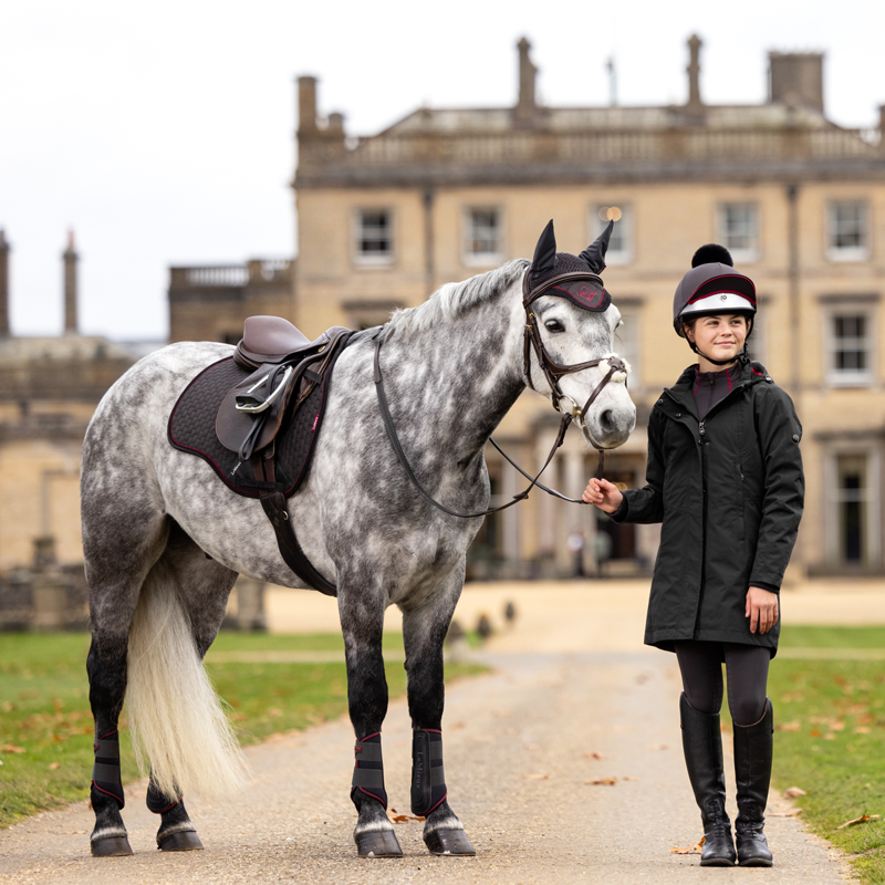 LeMieux Young Rider Skye Waterproof Coat - Black-4