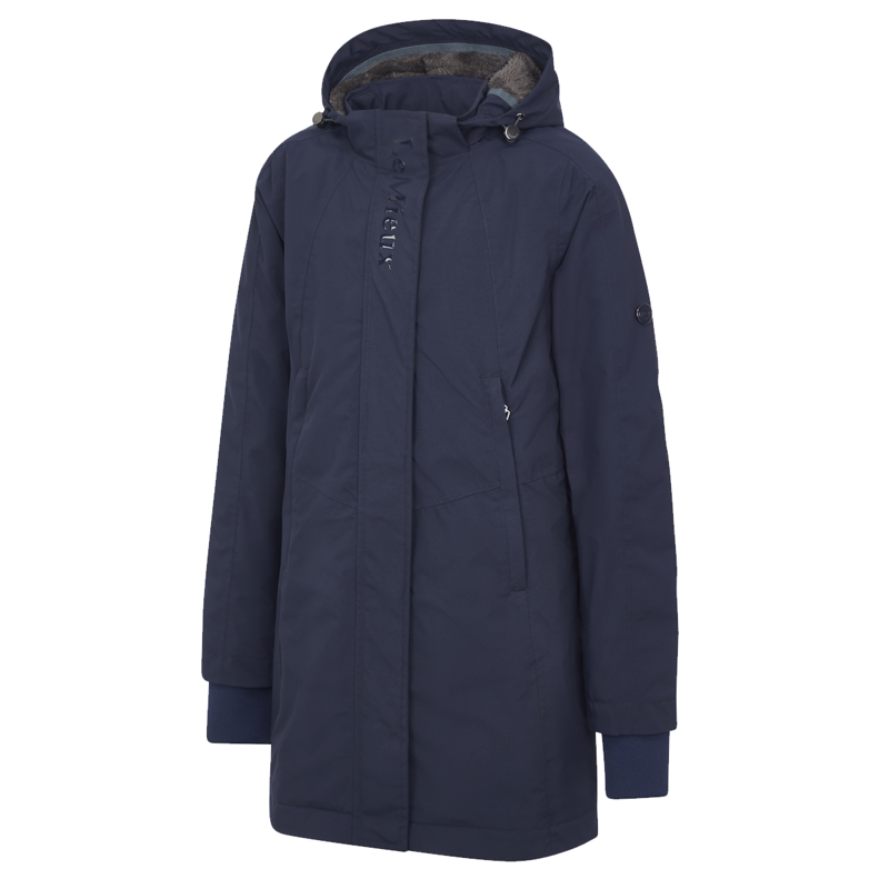 LeMieux Young Rider Skye Waterproof Coat - Navy-1