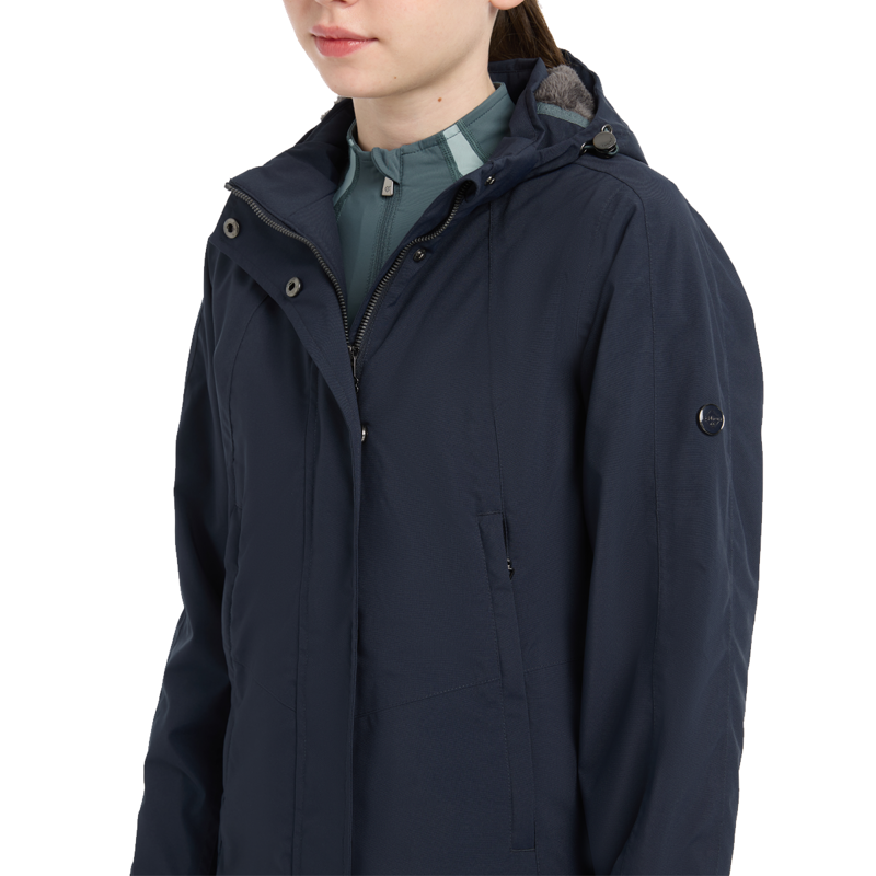 LeMieux Young Rider Skye Waterproof Coat - Navy-6