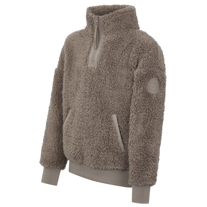 LeMieux Young Rider Tia Teddy Fleece - Ash-1