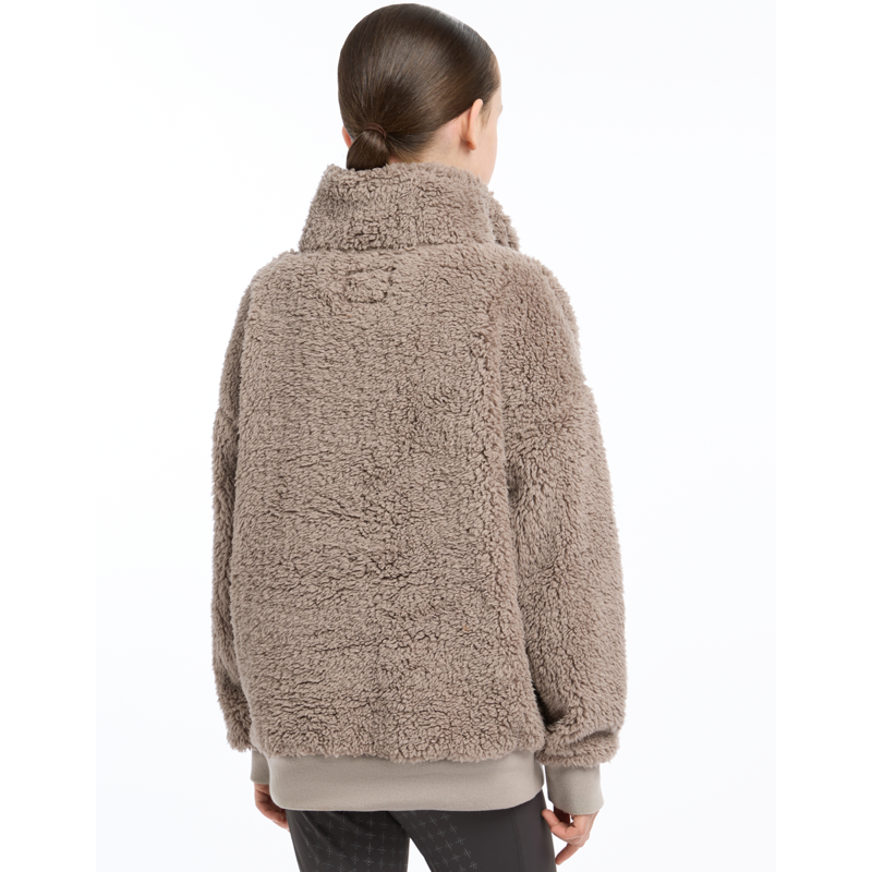 LeMieux Young Rider Tia Teddy Fleece - Ash-4