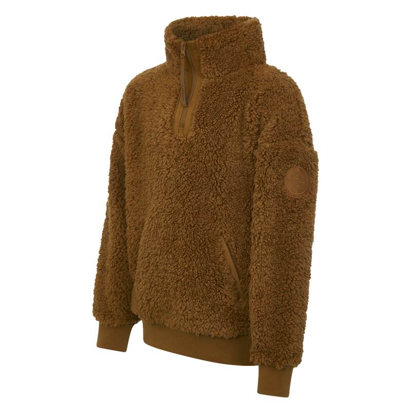 LeMieux Young Rider Tia Teddy Fleece - Ginger-2