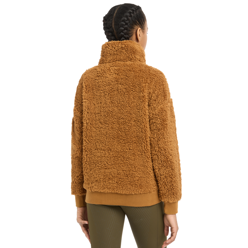 LeMieux Young Rider Tia Teddy Fleece - Ginger-4