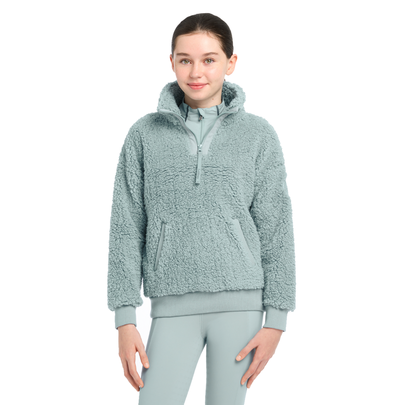 LeMieux Young Rider Tia Teddy Fleece - Glacier-3
