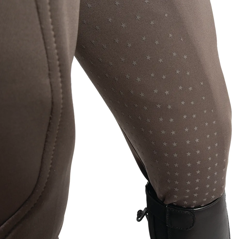 Little Rider Lucky Pony Riding Tights - Grey/Pink-6