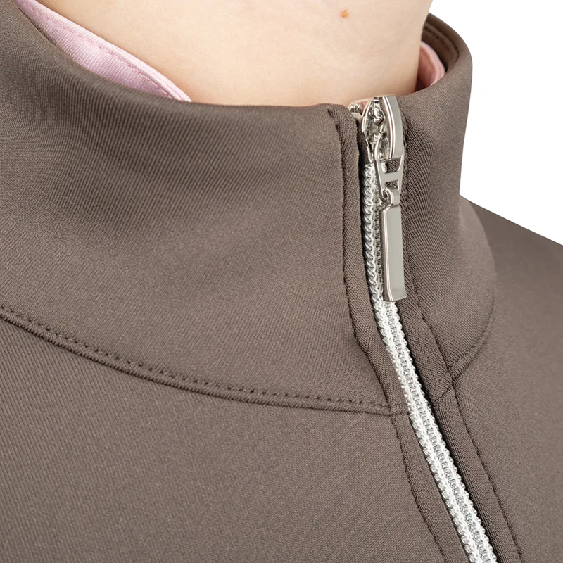 Little Rider Lucky Pony Zip Jacket - Grey/Pink-7