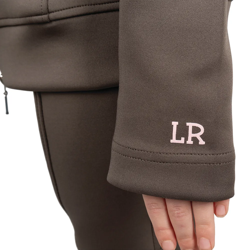 Little Rider Lucky Pony Zip Jacket - Grey/Pink-6