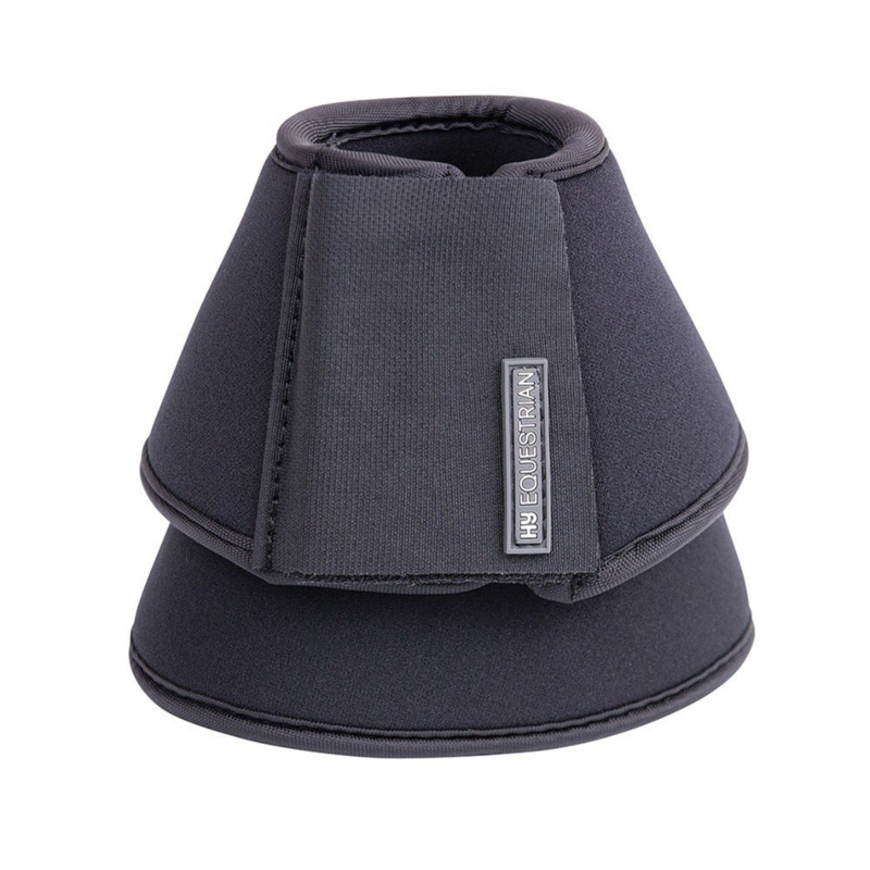 Hy Equestrian Neoprene Over Reach Boots - Black