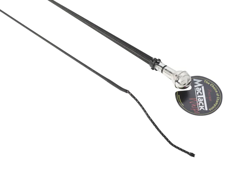 MacTack Dressage Whip - Black/Silver