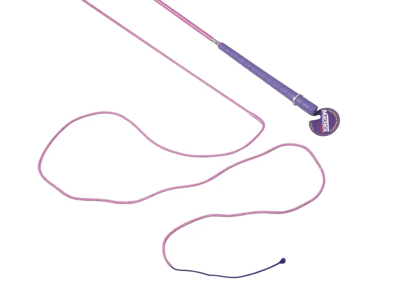 MacTack R448 66in Lunge Whip in Pink
