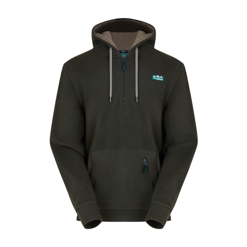 Ridgeline Men's Ballistic Fleece Hoodie - Deep Forest-6