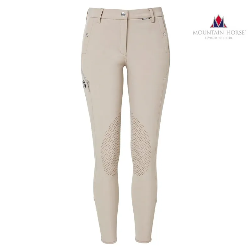 Mountain Horse Ladies Frost Tech Breeches - Golden Beige