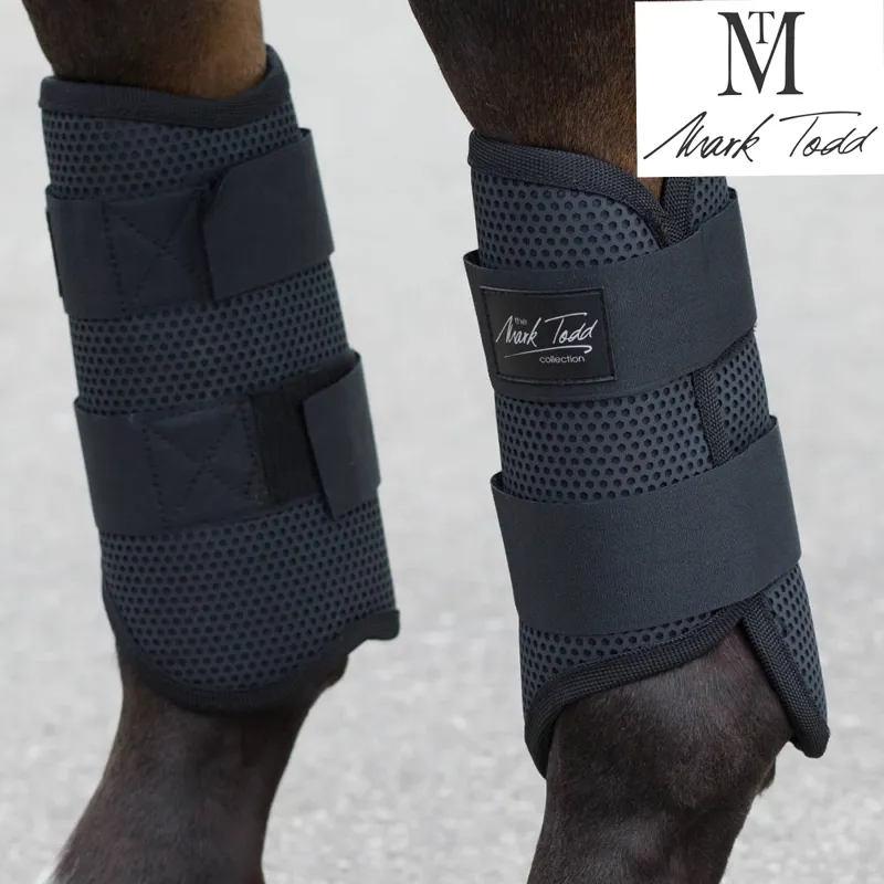 Mark Todd Pro Mesh Dressage Horse Boots - Black