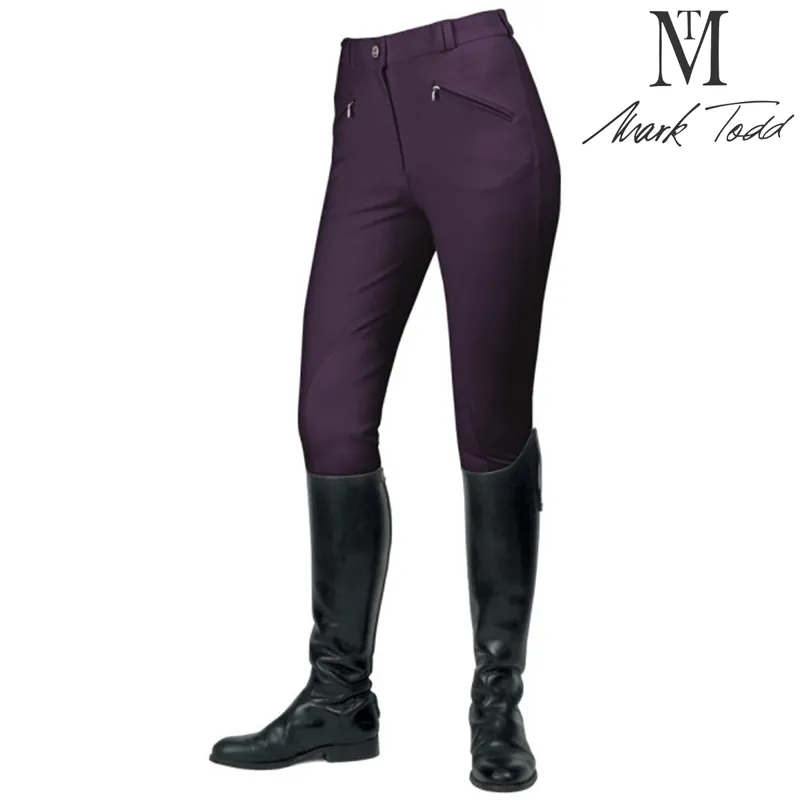 Mark Todd Gisborne Breeches - Plum