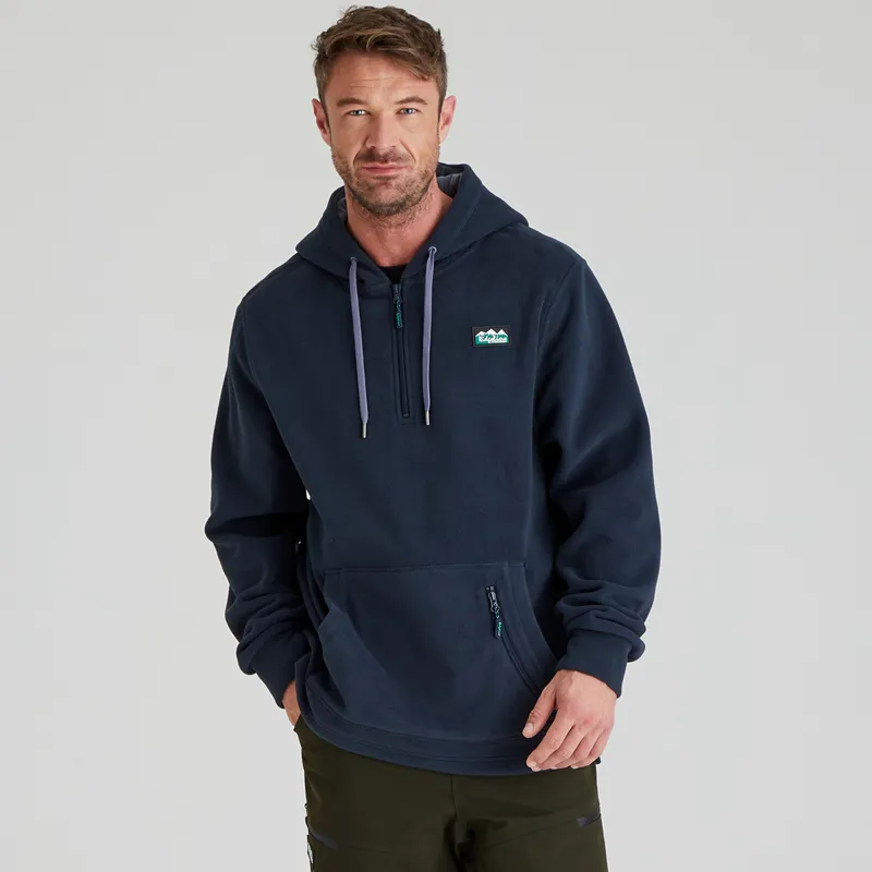 Ridgeline Men's Ballistic Fleece Hoodie - Navy