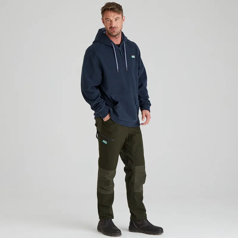 Ridgeline Men's Ballistic Fleece Hoodie - Navy-3
