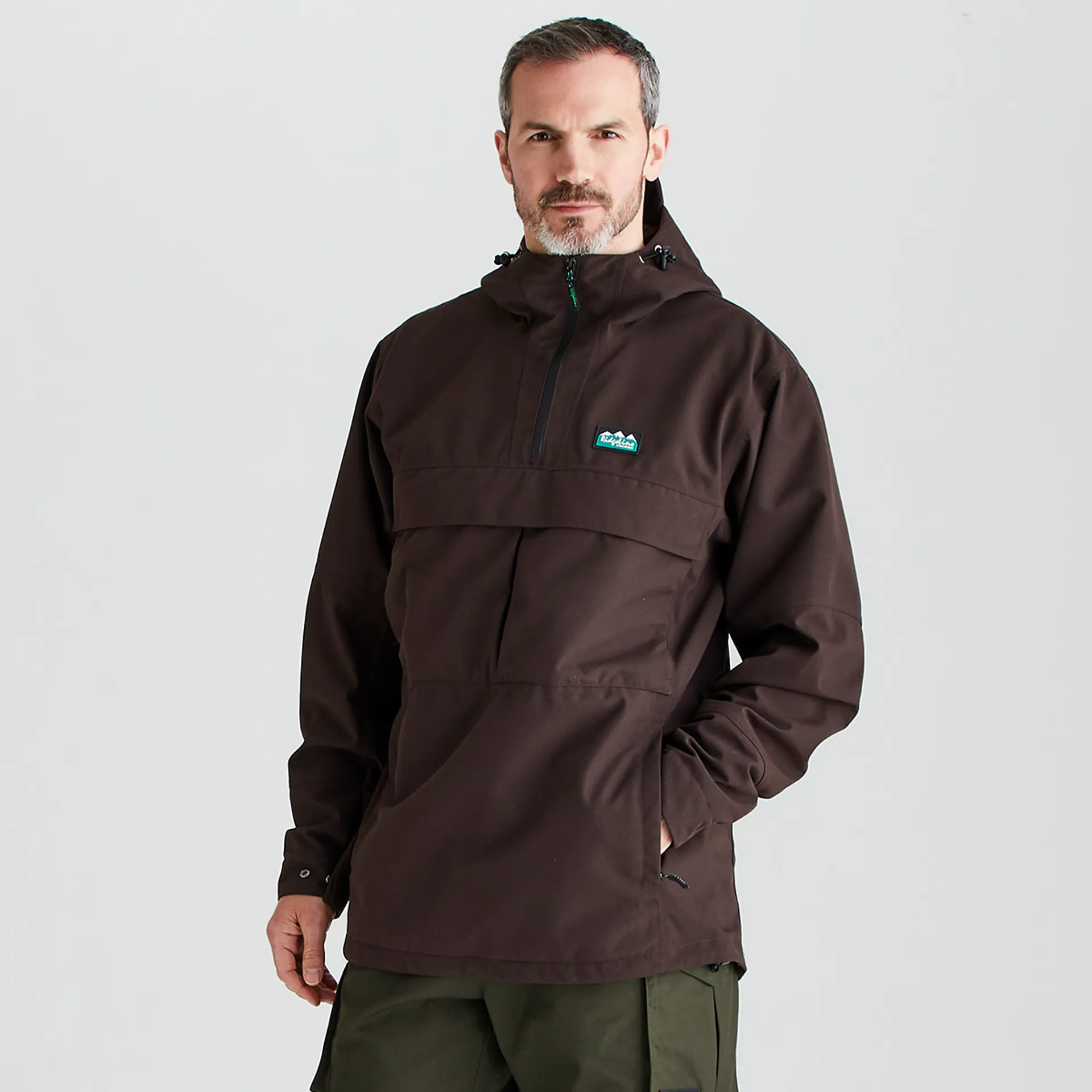 Smorck Ridgeline Men's Cambrian Smock - Deep Bark