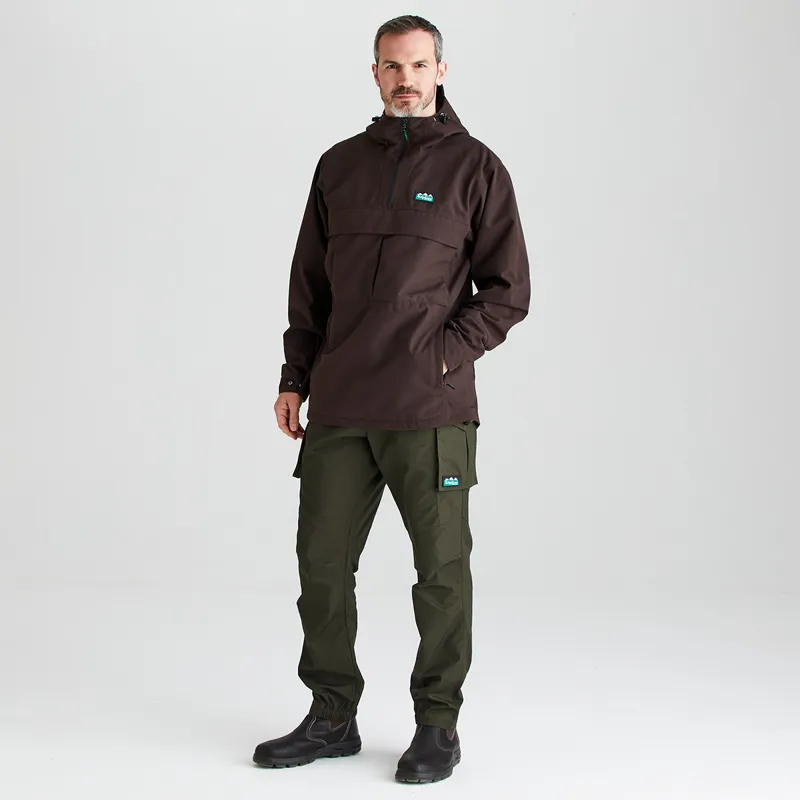 Ridgeline Men's Cambrian Smock - Deep Bark-3