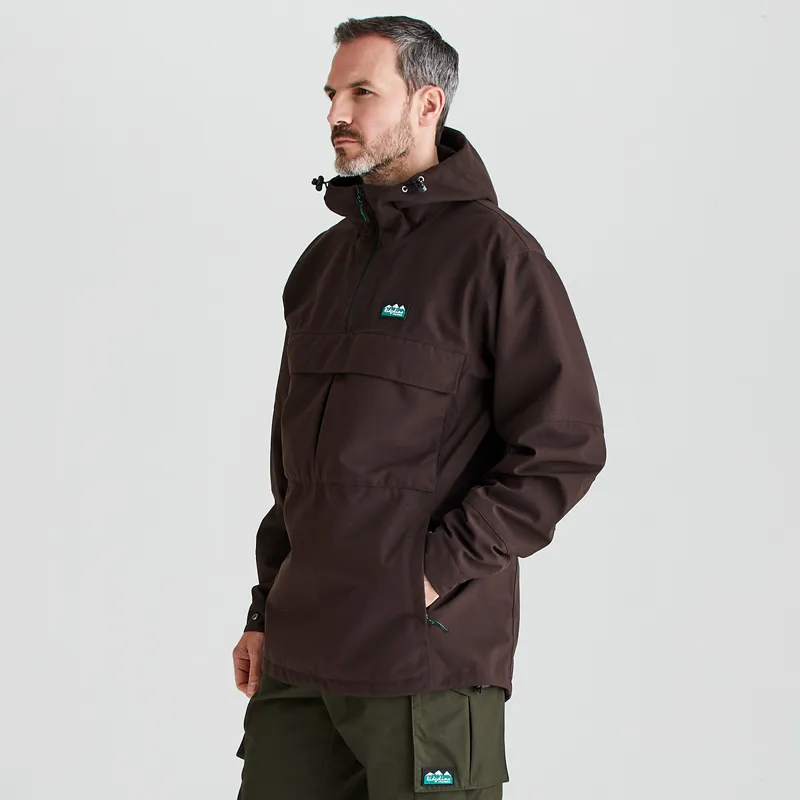 Ridgeline Men's Cambrian Smock - Deep Bark-1