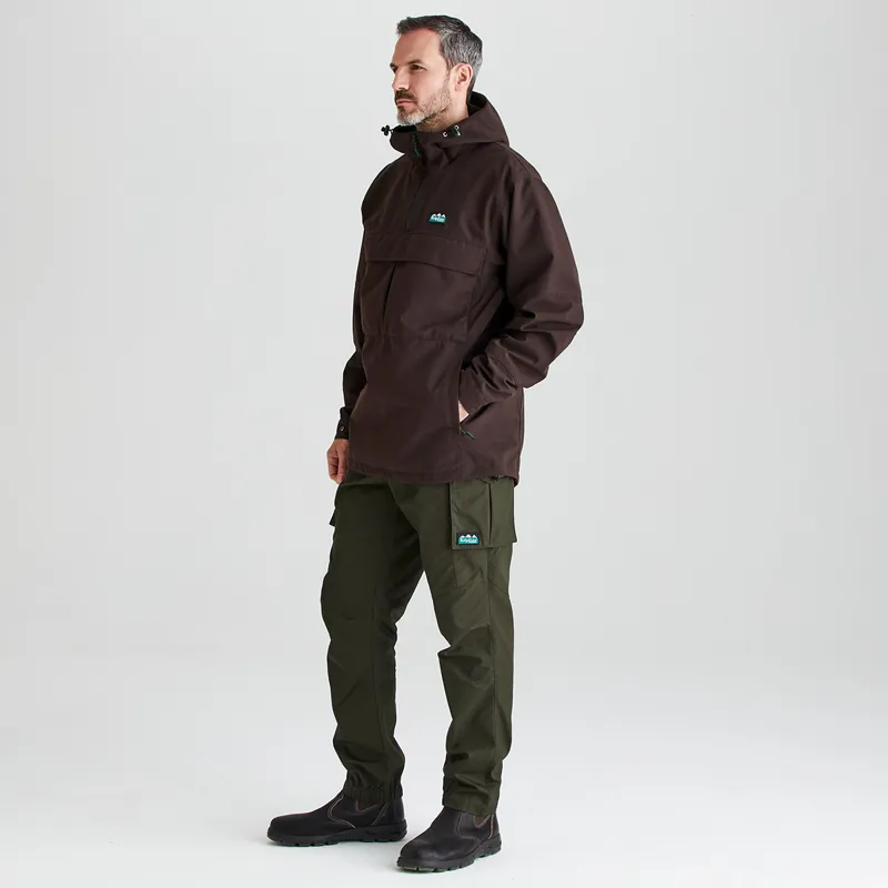 Ridgeline Men's Cambrian Smock - Deep Bark-4