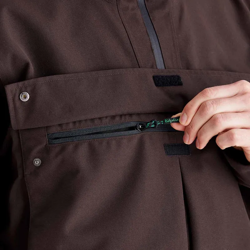 Ridgeline Men's Cambrian Smock - Deep Bark-6