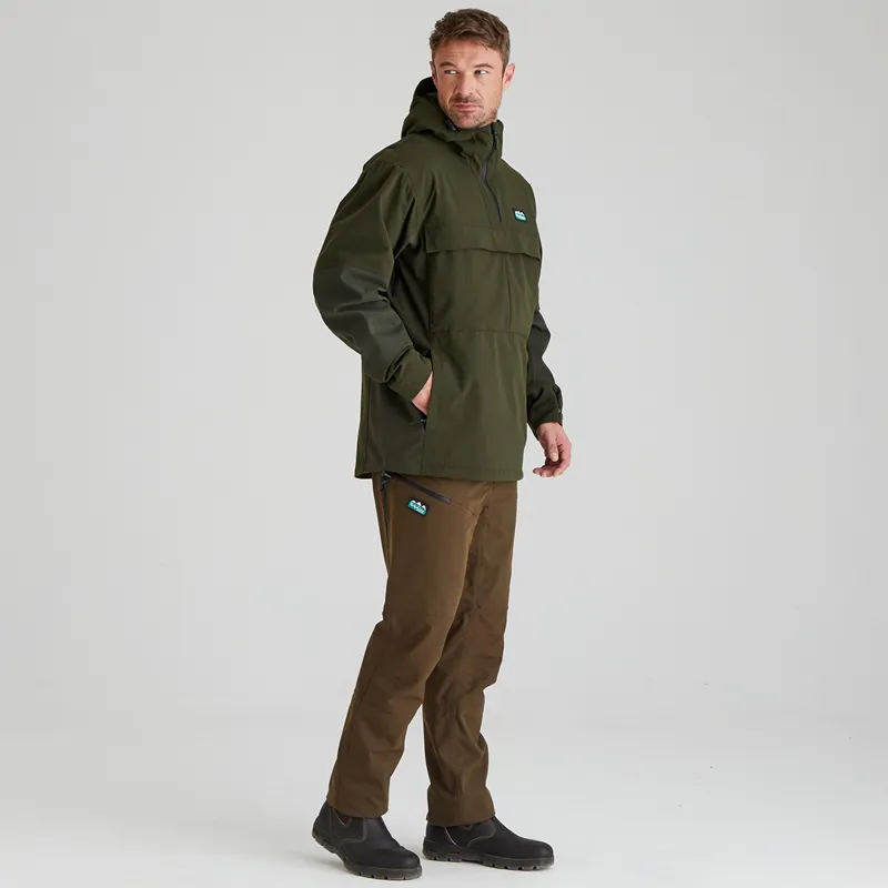 Ridgeline Men's Cambrian Smock - Deep Forest-4