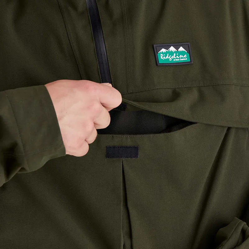 Ridgeline Men's Cambrian Smock - Deep Forest-8
