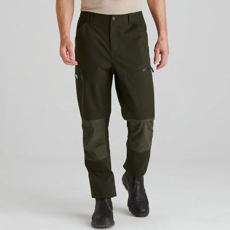 Ridgeline Men's Cambrian Trouser - Deep Forest