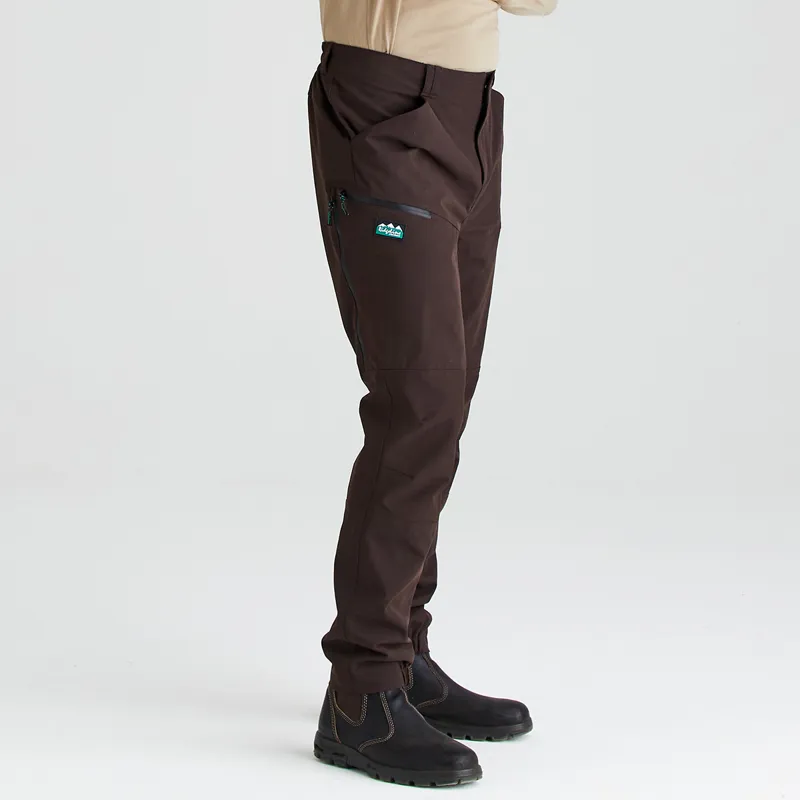 Ridgeline Men's Cambrian Trouser - Deep Bark-1