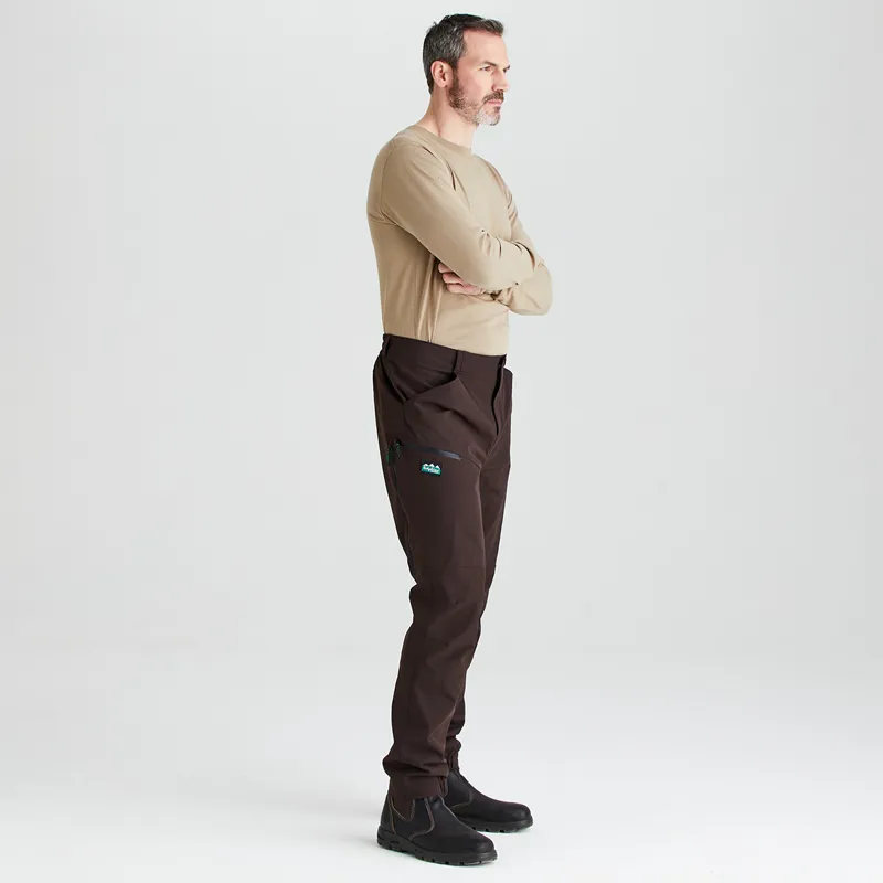 Ridgeline Men's Cambrian Trouser - Deep Bark-3