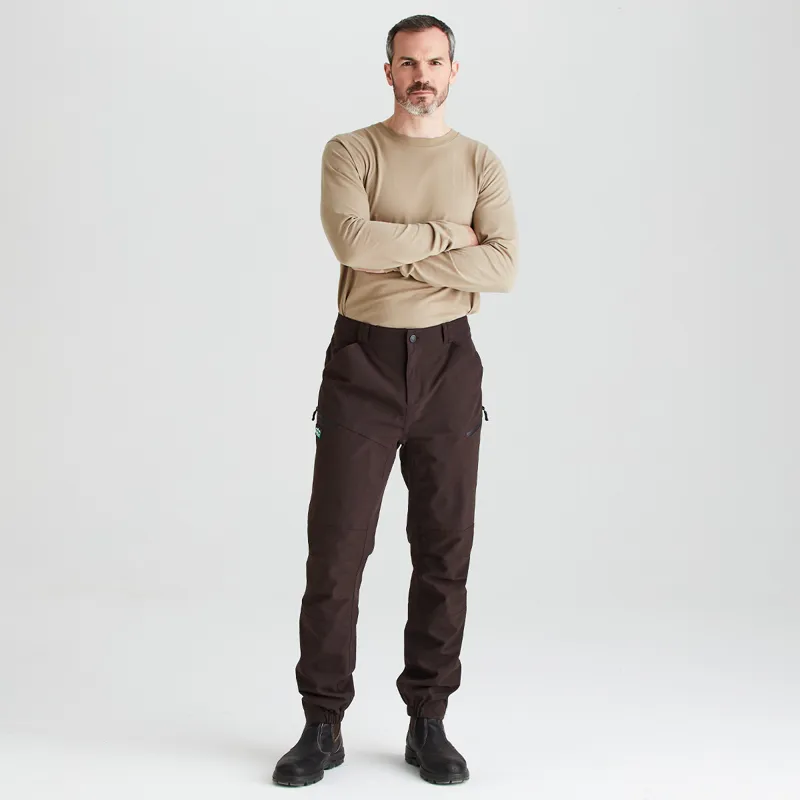 Ridgeline Men's Cambrian Trouser - Deep Bark-4