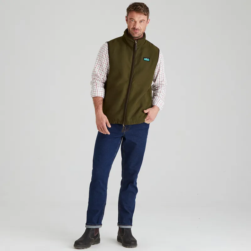 Ridgeline Men's Monarch Gilet - Moody Teak-3