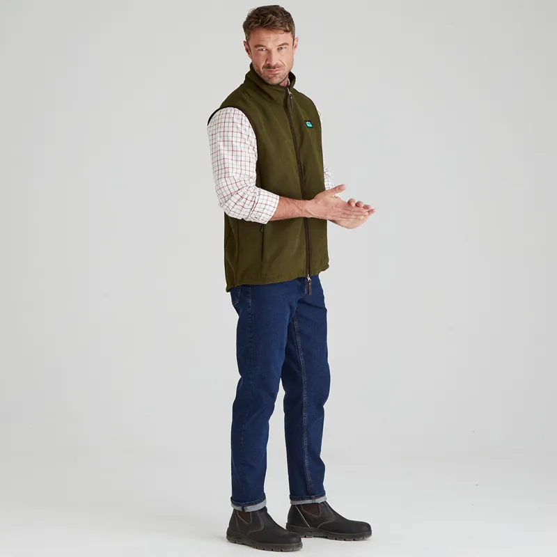 Ridgeline Men's Monarch Gilet - Moody Teak-5