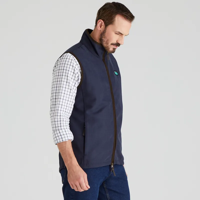 Ridgeline Men's Monarch Gilet - Navy-1