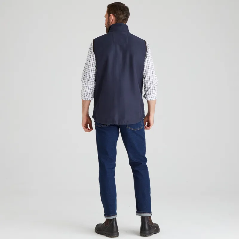 Ridgeline Men's Monarch Gilet - Navy-3