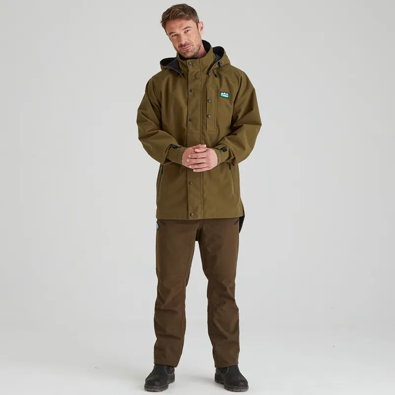 Ridgeline Men's Monsoon Classic Jacket - Teak-1