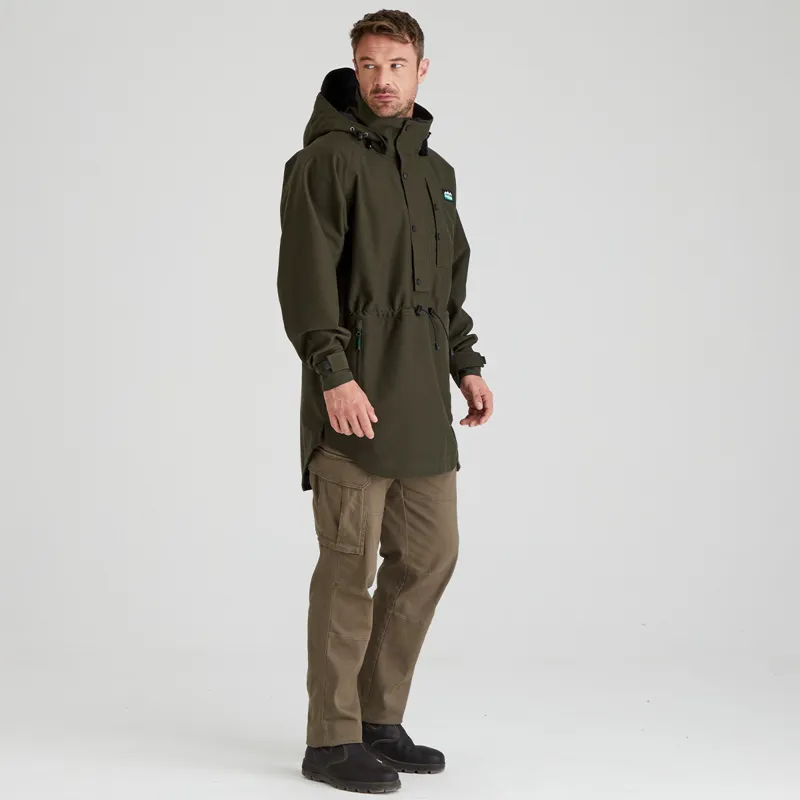 Ridgeline Men's Monsoon Classic Smock - Deep Forest-4