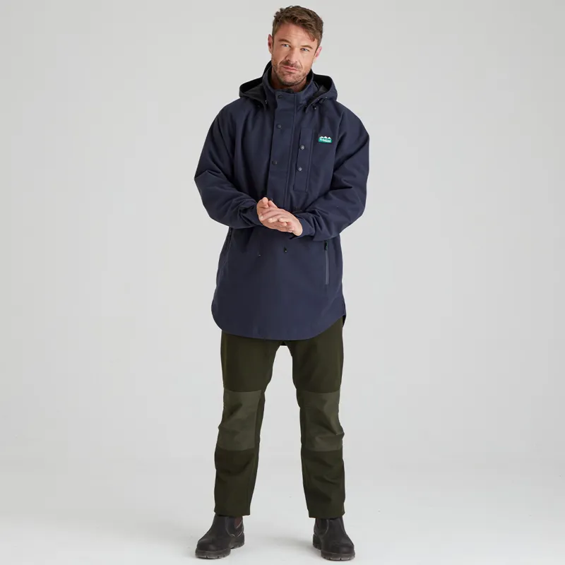Ridgeline Men's Monsoon Classic Smock - Navy-3