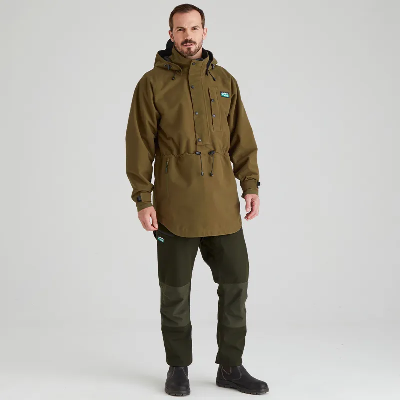 Ridgeline Men's Monsoon Classic Smock - Teak-3