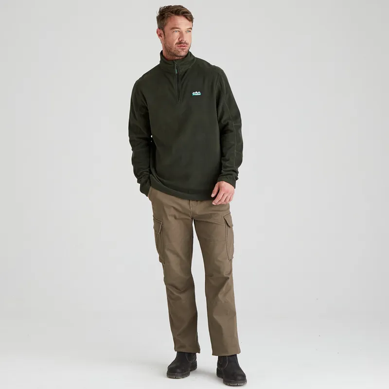 Ridgeline Men's Narvik Fleece - Deep Forest-3