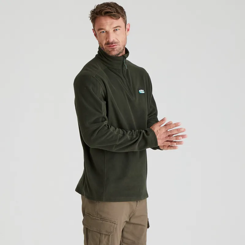 Ridgeline Men's Narvik Fleece - Deep Forest-1