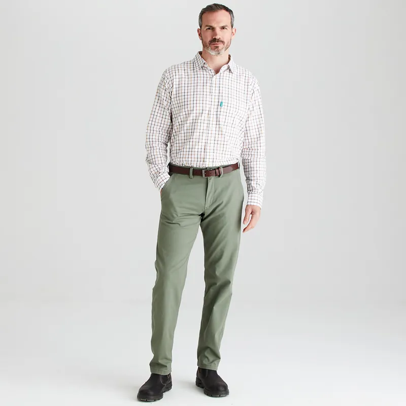 Ridgeline Men's Sedgebrook Shirt - Sienna/Nutmeg/Moss-3