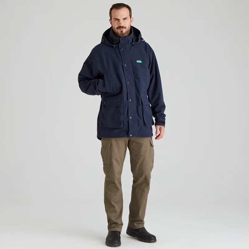 Ridgeline Men's Torrent Jacket - Navy-3