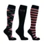 Mark Todd Socks 3 Pack - Navy/Rose