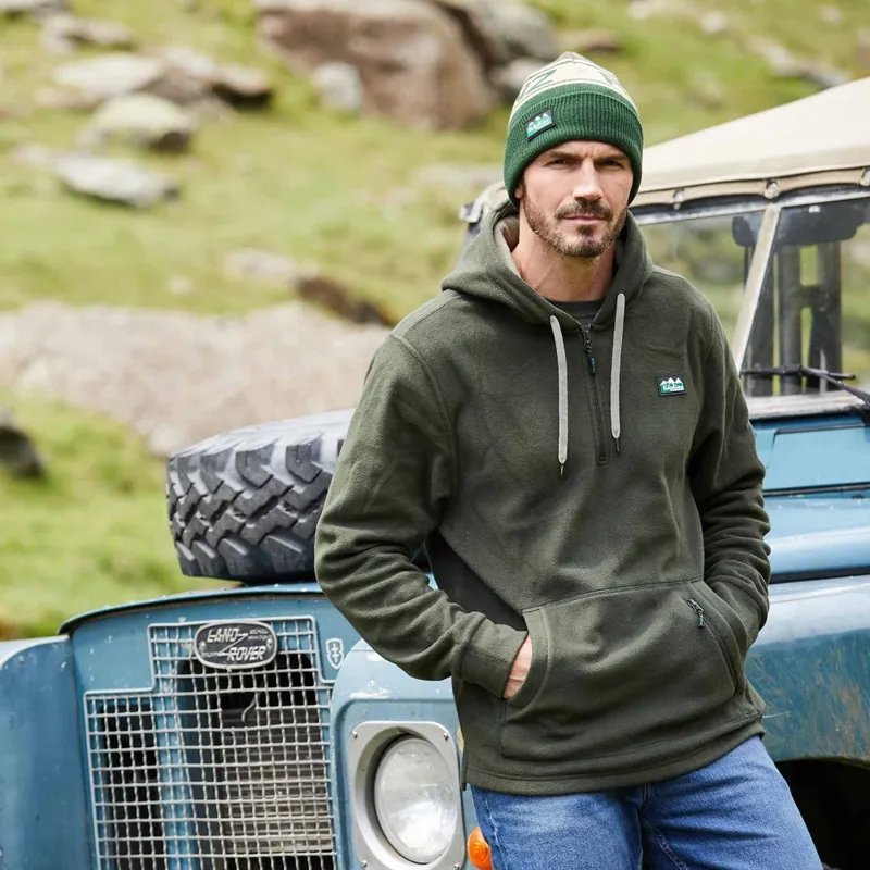 Ridgeline Men's Ballistic Fleece Hoodie - Deep Forest-7