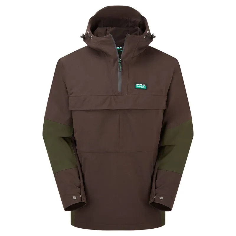 Ridgeline Men's Cambrian Smock - Deep Bark-8