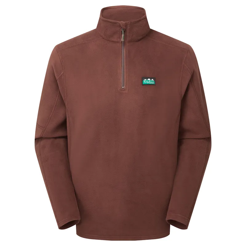 Ridgeline Men's Narvik Fleece - Oxblood-7