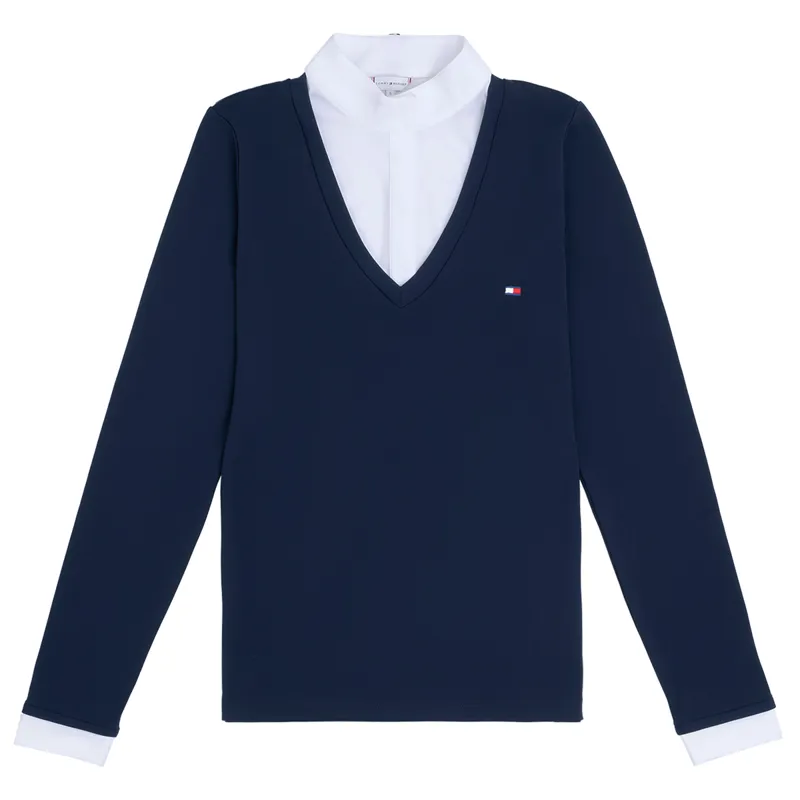 Tommy Hilfiger Women's Montana 2-in-1 Show Shirt - Desert Sky 