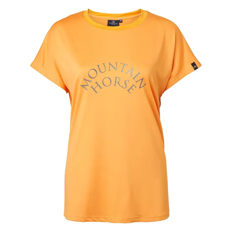 Mountain Horse Active Loose Tee - Spicy Orange